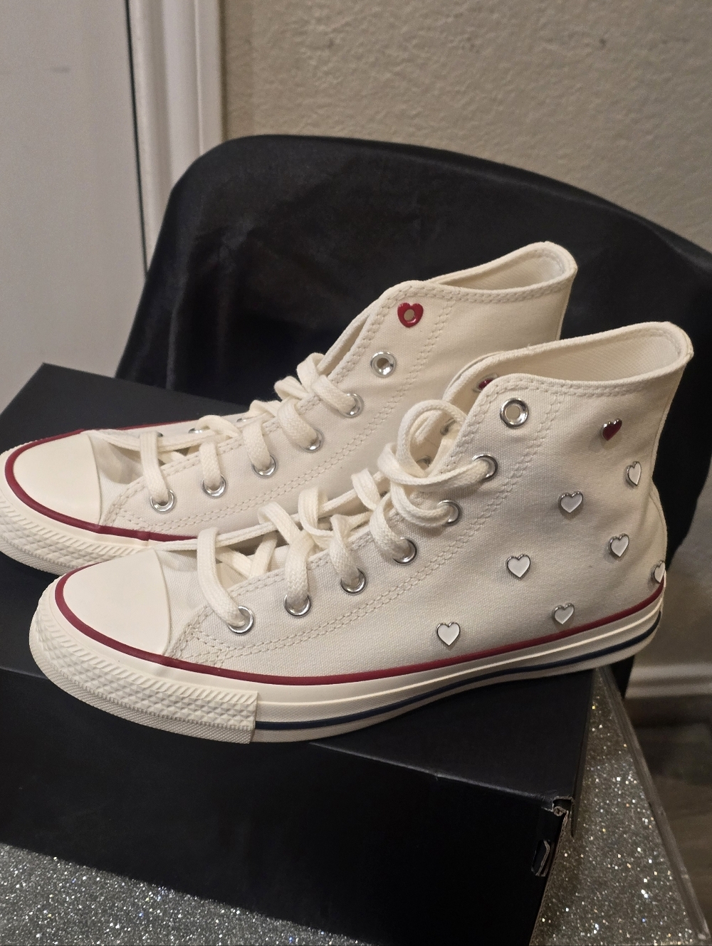 Converse Chuck Taylor All Star Valentine's Day High Top Shoe - Picture 13 of 16